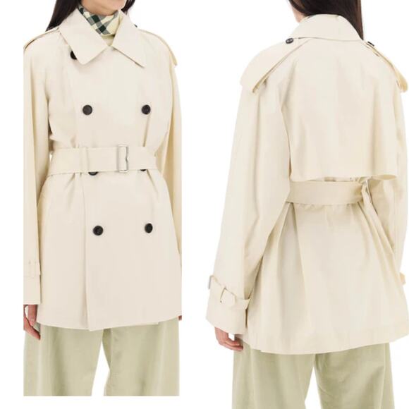 Burberry Trench C8083207 CALICO Size US 2 OVERSIZED - Picture 1 of 9